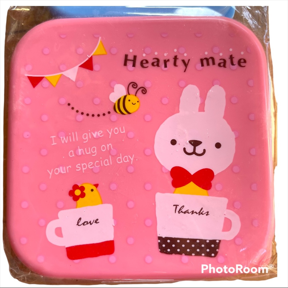 Hearty Mate Kids Back to School Tupperware Lunchbox container pack of 2